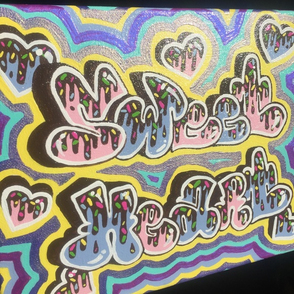 [ Original Painting ] ”Sweetheart” graffiti - Picture 4 of 16
